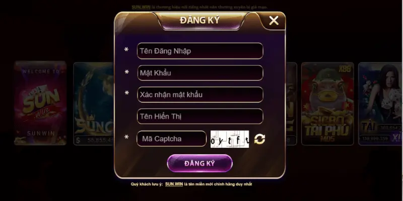 Cách đăng ký sunwin bản mới nhất